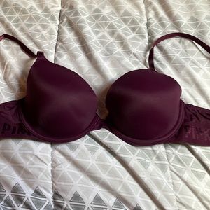 Maroon PINK bra